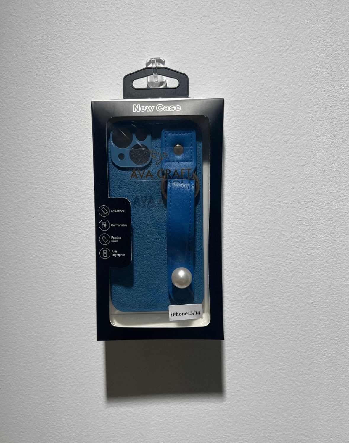 ニッチなヴィンテージ革柄真珠スマホケース(Niche Vintage Leather - Grain Pearl Phone Case)(SJK020)