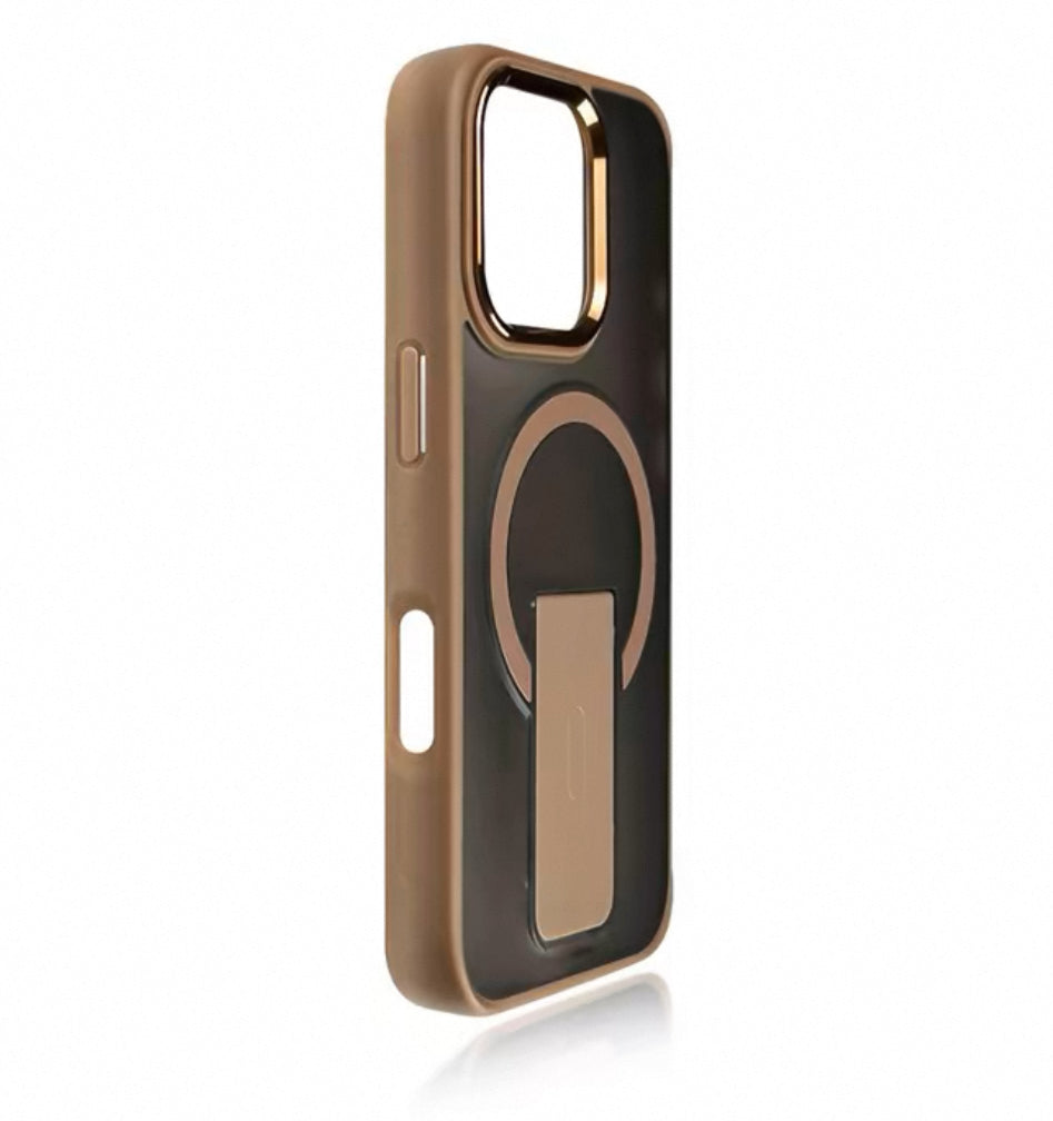 砂漠ゴールドカラーのマグネット付きマット加工スマホケース (Desert - gold - colored magnetic matte - finished phone case)(SJK065)