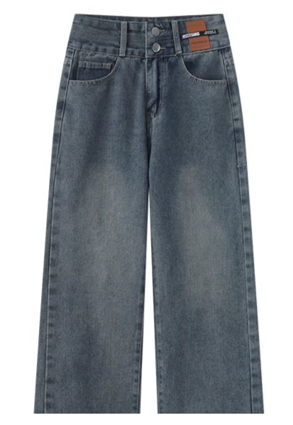 ワイドジーンズWide-leg jeans