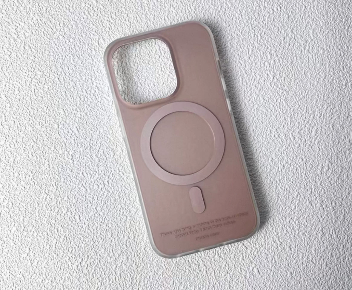 韓流少女感溢れる甘いピンク色のスマホケース (Korean - style girlish sweet pink phone case)(SJK075))