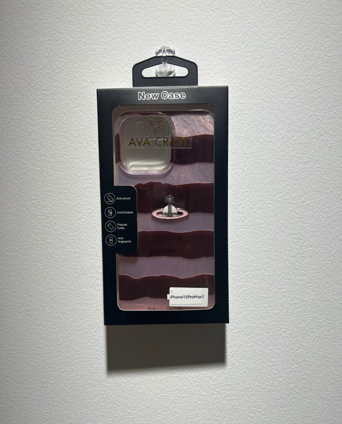 ピンクと茶色のシマウマ柄のスマホケース ( Pink and brown zebra - print phone case)(SJK027))