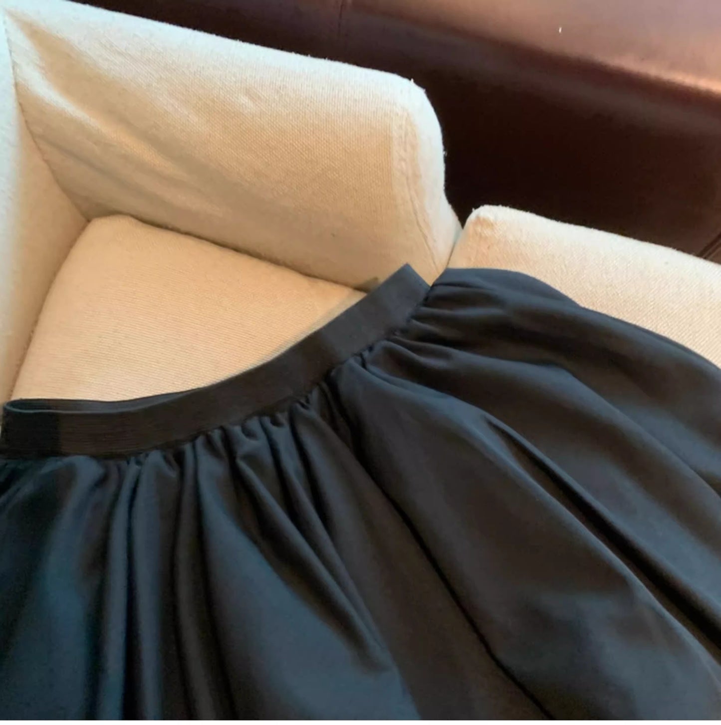 つぼみのスカートですIt's a skirt of bud.