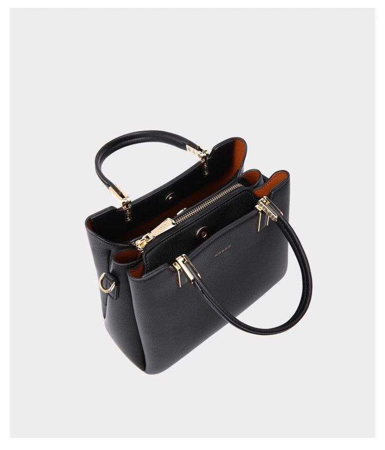 ロスのハンサムな特のファッションの流行の百合の牛革のかばんに乗りますLausshuite is a fashionable, trendy and versatile leather bag
