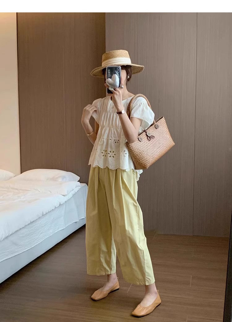 ハレンの大根ズボンですHarun radish pants