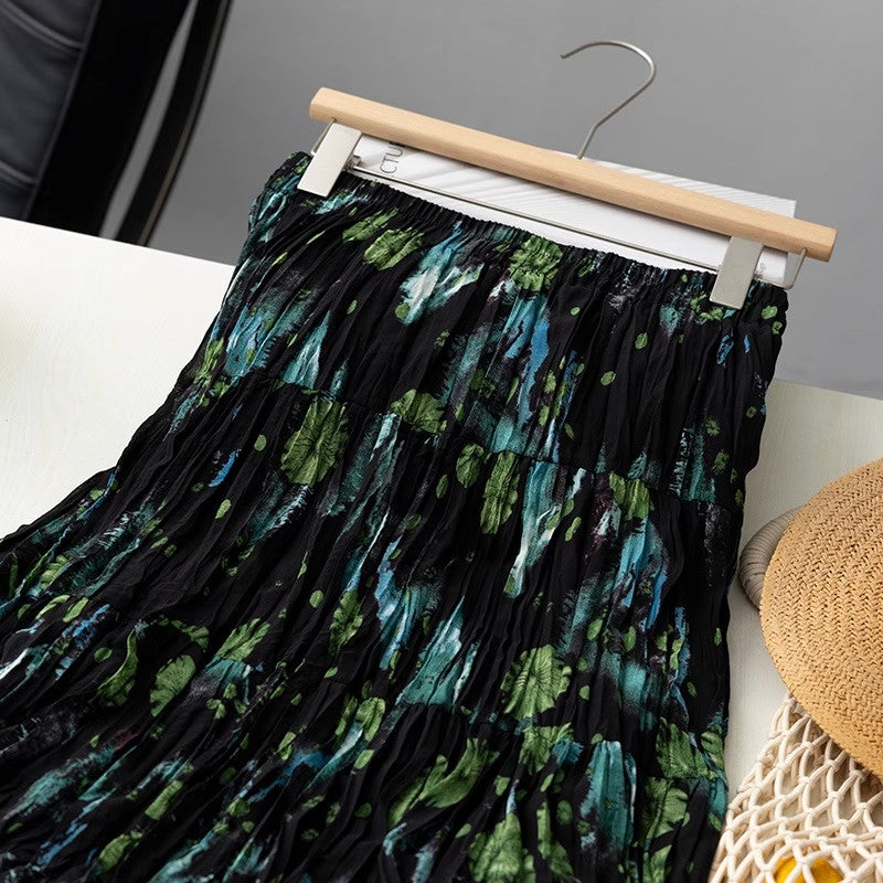 レトロなドレスですRetro chiffon skirt