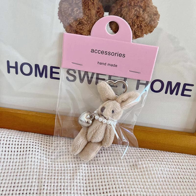 うさぎとクマのストラップですRabbit and bear pendant