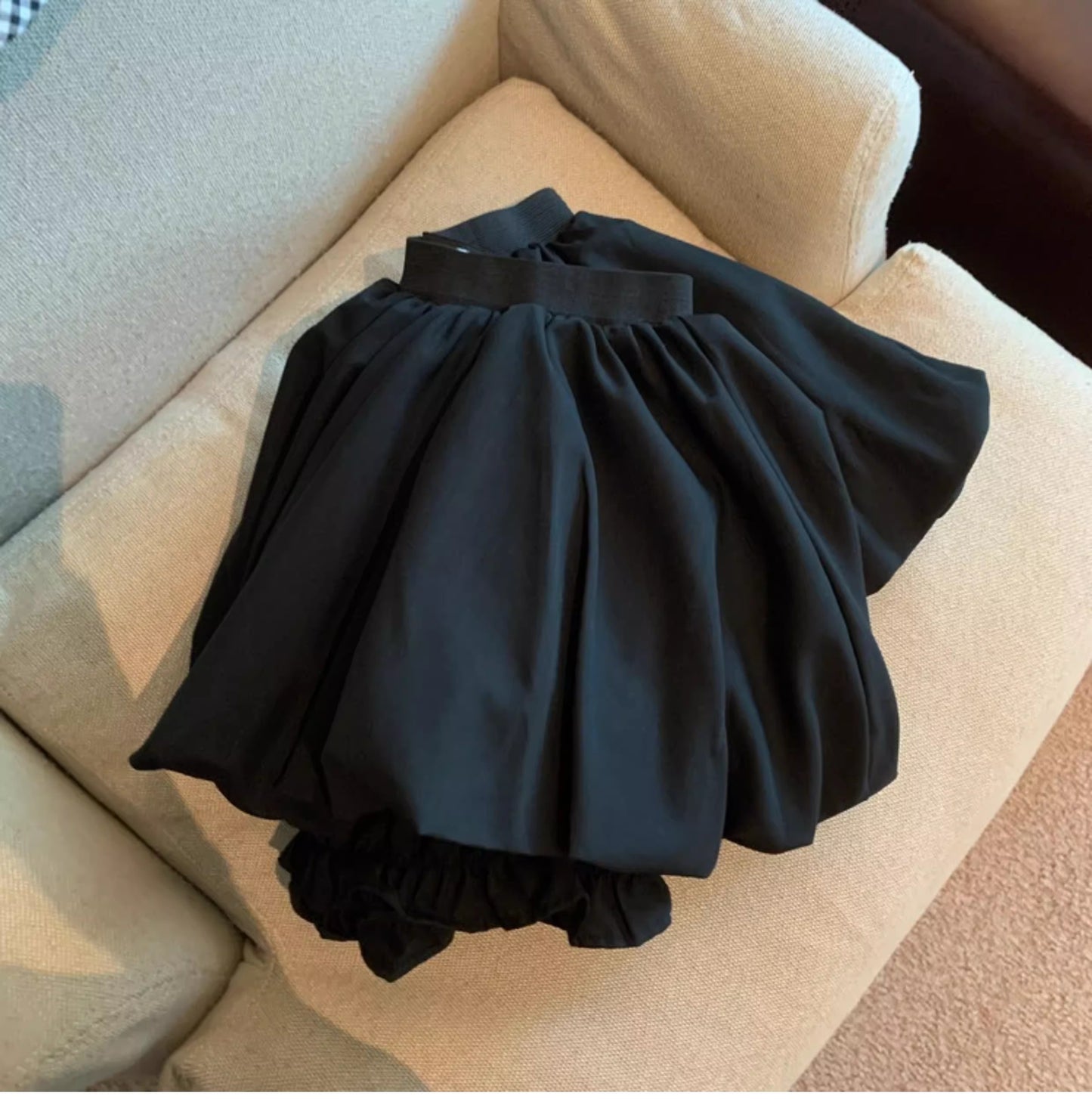 つぼみのスカートですIt's a skirt of bud.