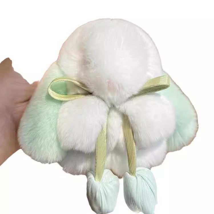 ウサギのチューリップのストラップですTulip rabbit pendants come in 7 colors