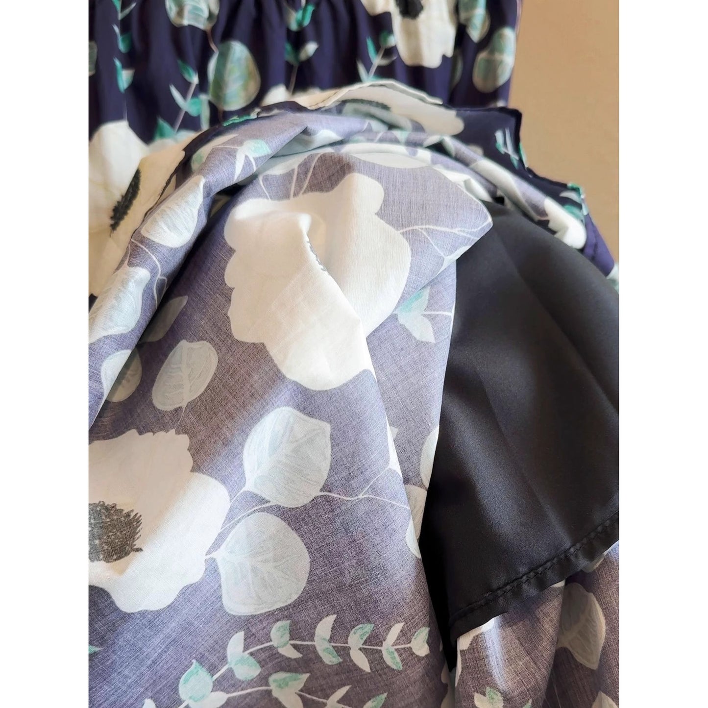 ジャパニーズプリントのハーフスカートですIt's a half skirt with a Japanese print.