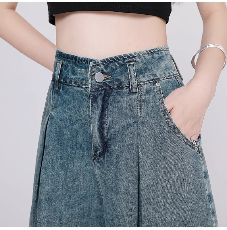 デニムのショートスカートDenim short skirt