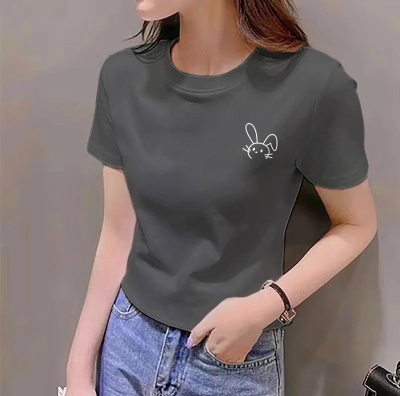 修身洋気正肩半袖Slim and stylish, with straight shoulders and half sleeves