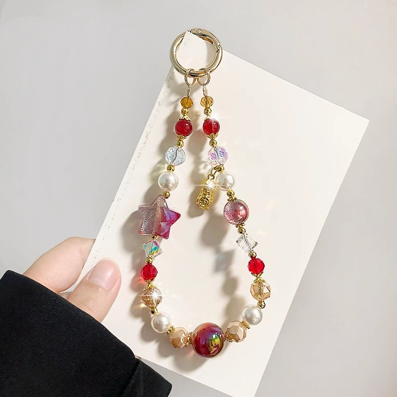 ペンダントケースチェーンビーズPendant phone case chain beaded