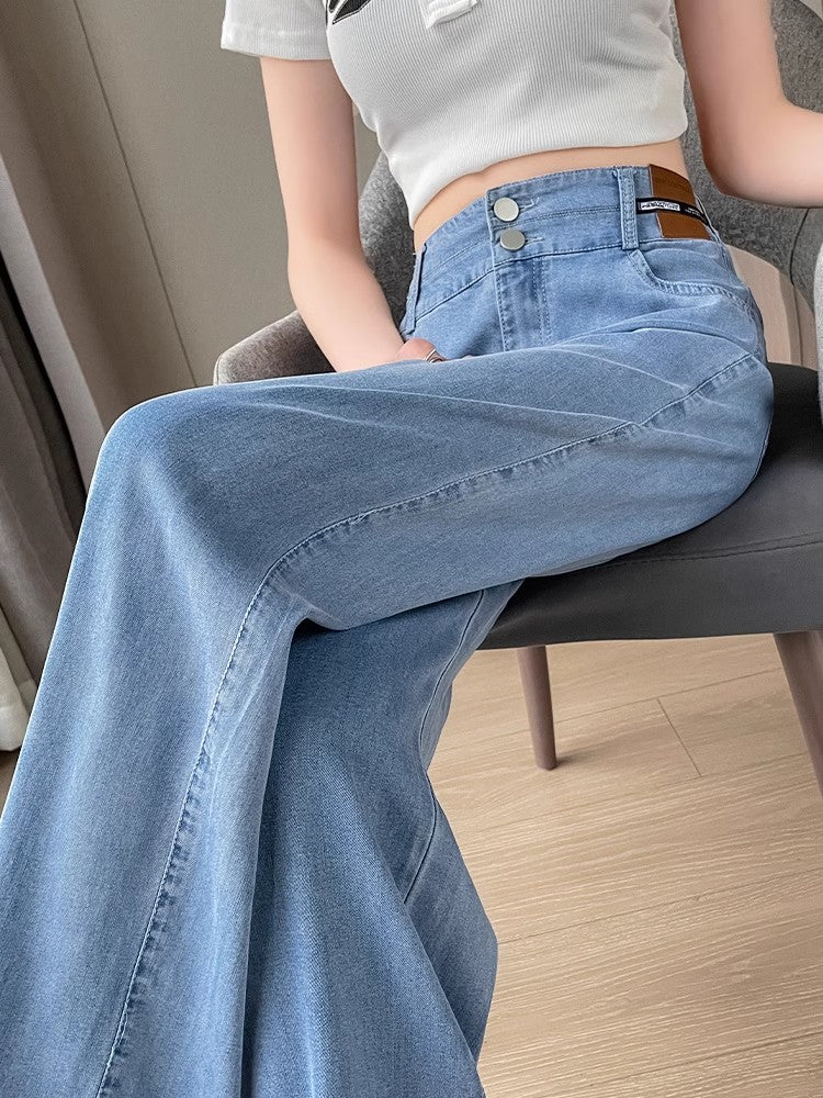 ゆったりとしたストレートパンツLoose straight-leg pants
