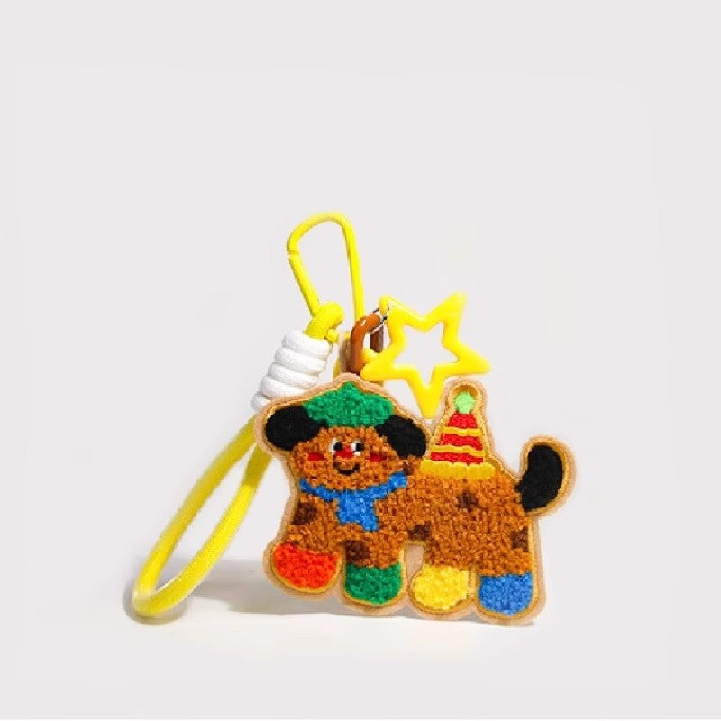 刺繡バッグストラップですEmbroidered schoolbag pendants