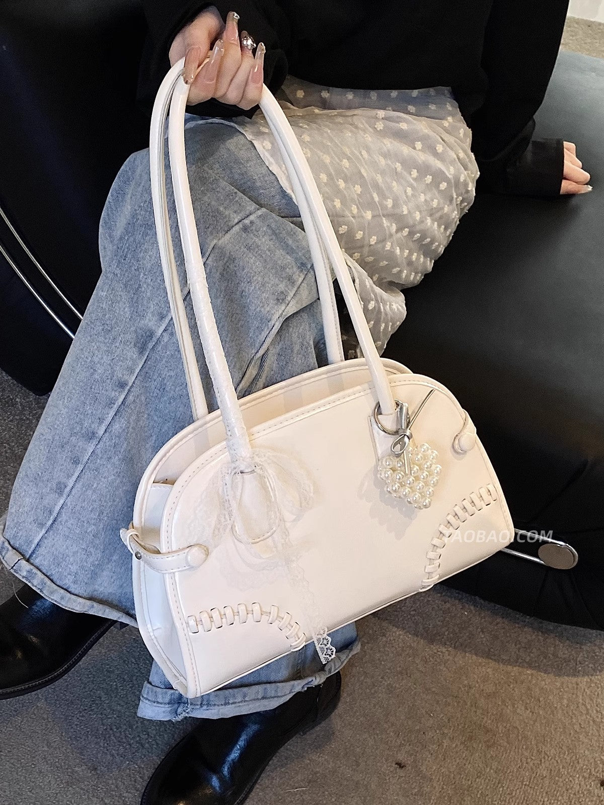 高級感シェルバッグですHigh-end shell bag