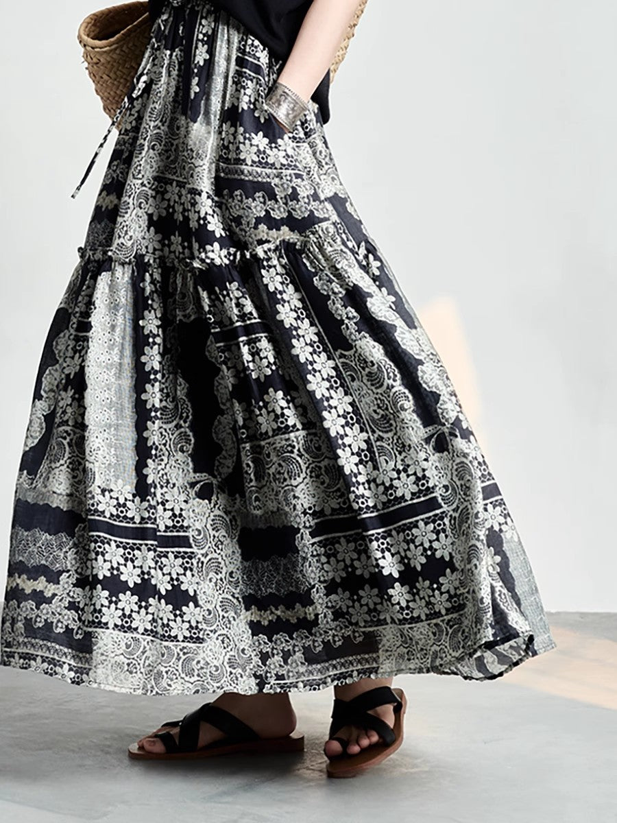 ボヘミアンペリス柄のリゾートドレスですBohemian Peris striped vacation dress