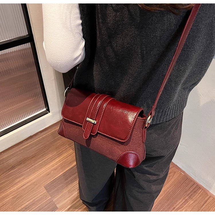 レトロトレンドのカジュアルショルダーバッグですRetro trend casual single-shoulder bag