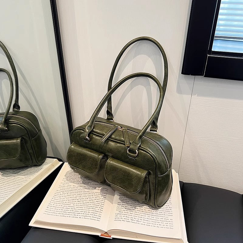 メイラードのレトロなショルダーバッグですMaillard vintage hand bill shoulder bag