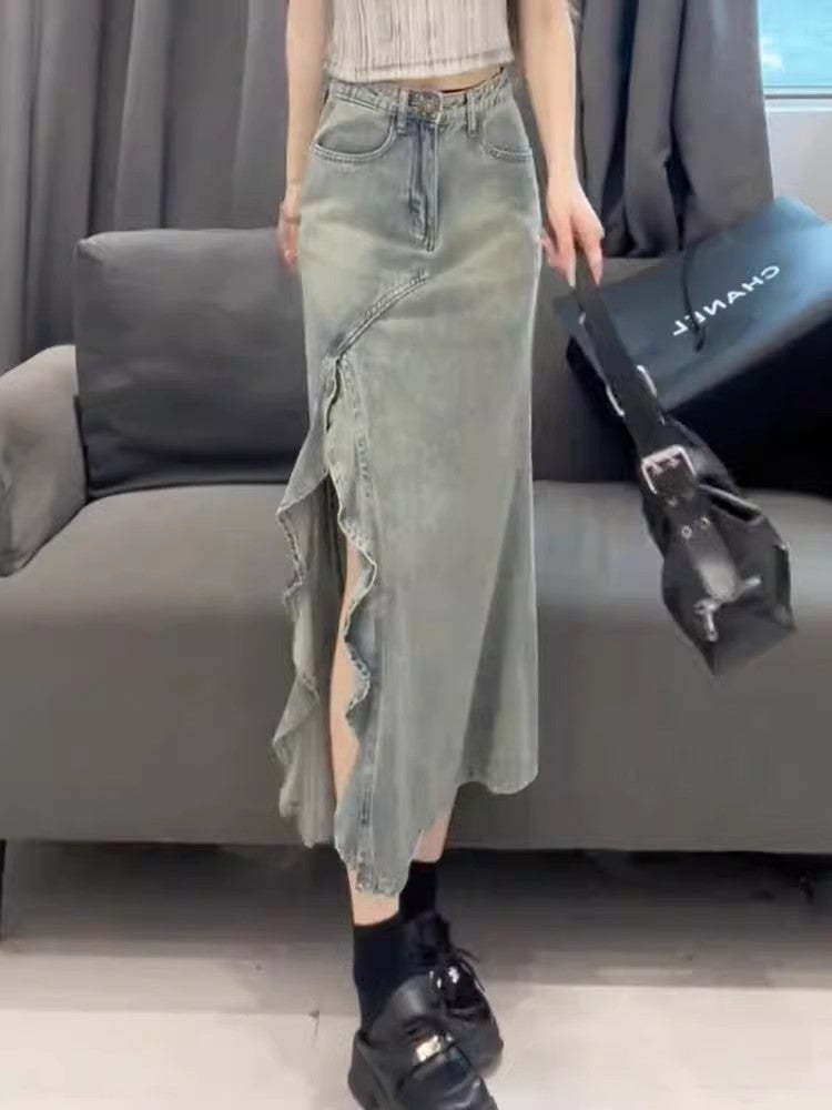 フィッシュテールスカートですFishtail skirt