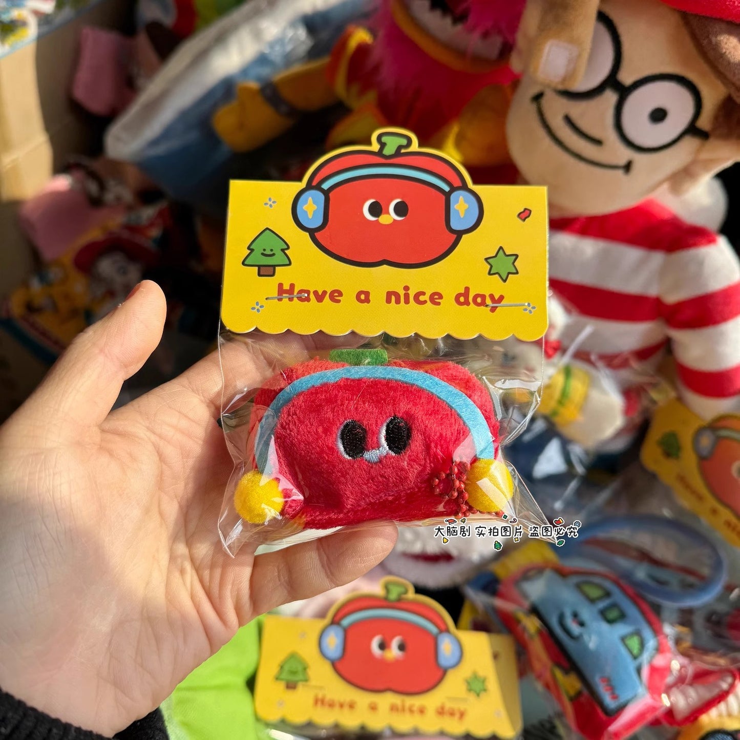 ぬいぐるみのストラップですPlush toy pendant