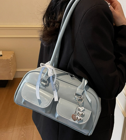 2025年春夏新作 レアレザー ピローバッグ 2025 spring/summer new lear-leather pillow bag