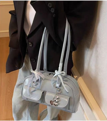 2025年春夏新作 レアレザー ピローバッグ 2025 spring/summer new lear-leather pillow bag