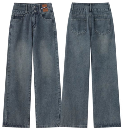 ワイドジーンズWide-leg jeans