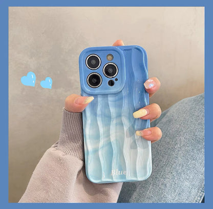 青空デザインのスマホケース(Sky - blue themed phone case)(SJK010)