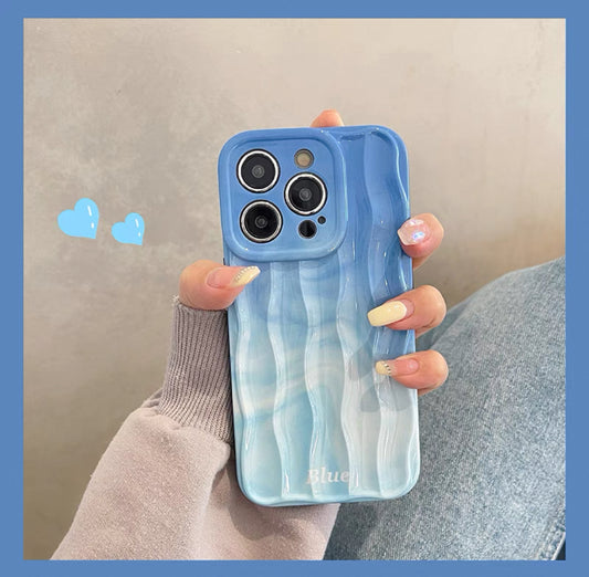 青空デザインのスマホケース(Sky - blue themed phone case)(SJK010)