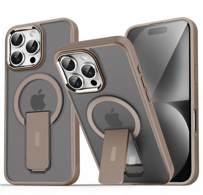 砂漠ゴールドカラーのマグネット付きマット加工スマホケース (Desert - gold - colored magnetic matte - finished phone case)(SJK065)