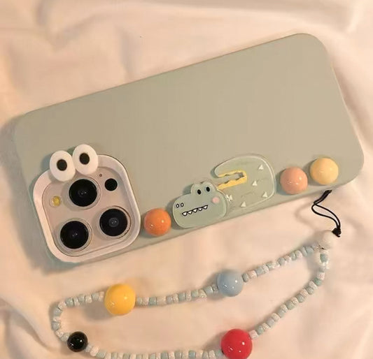ワニのスマホケース(Crocodile phone case)(SJK015)