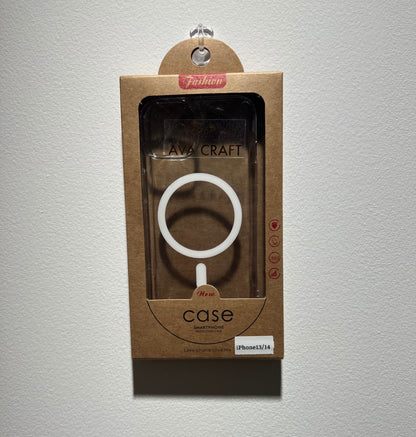 透明で高級感あるマグネット式スマホケース (Transparent magnetic phone case with a sense of luxury)(SJK073)