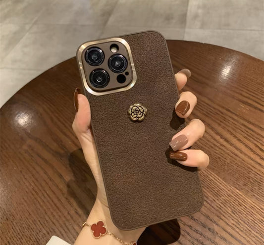 メイラード ビンテージ 月の坑紋（つきのこうもん）スマホケース （Maillard retro moon pit pattern phone case）（SJK071））