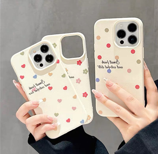 ハート柄のスマホケース(Heart - themed phone case)(SJK013)