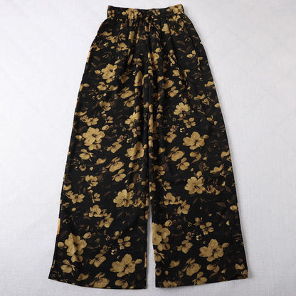 リネンアイスシルクパンツLinen ice silk pants