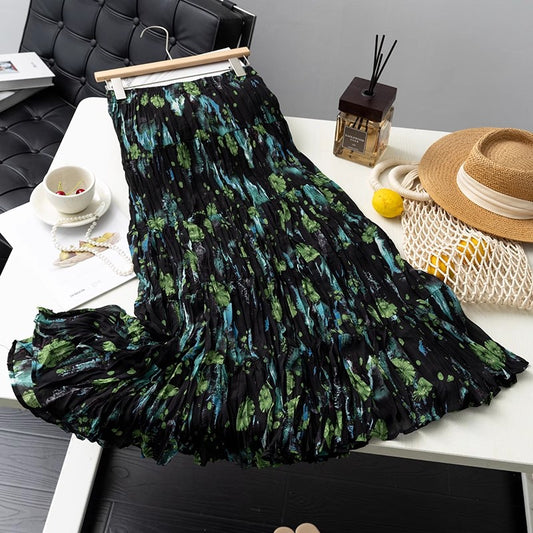 レトロなドレスですRetro chiffon skirt