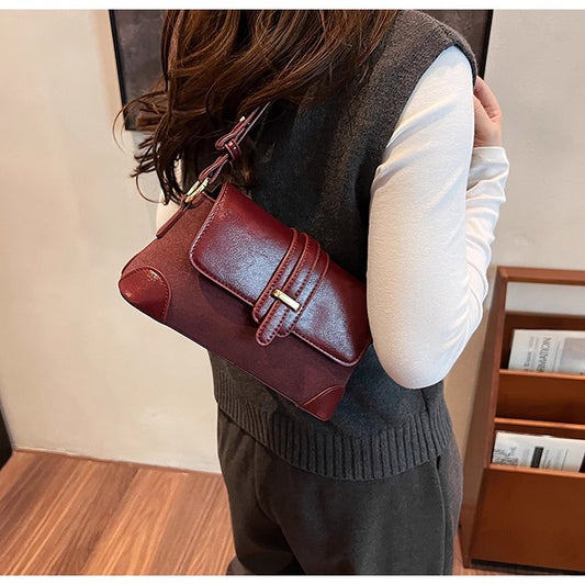 レトロトレンドのカジュアルショルダーバッグですRetro trend casual single-shoulder bag