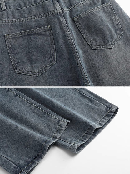 ワイドジーンズWide-leg jeans