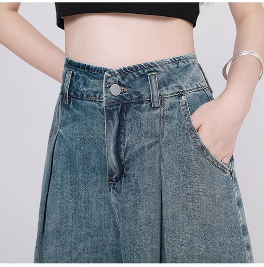 デニムのショートスカートDenim short skirt