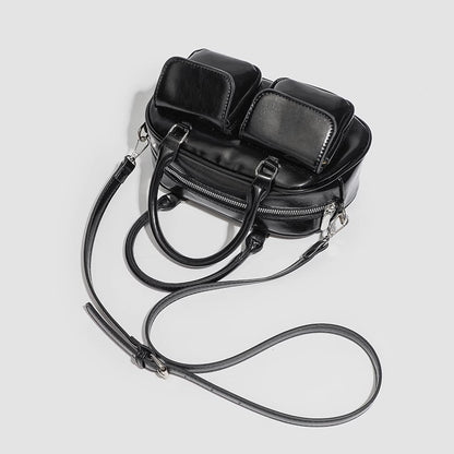レトロなファッションのショルダーバッグですRetro and fashionable single-shoulder crossbody bag