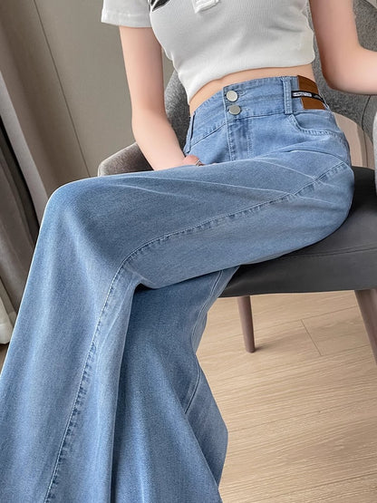 ゆったりとしたストレートパンツLoose straight-leg pants