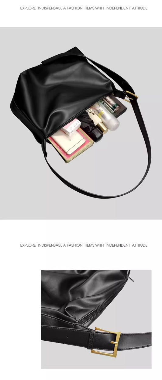 大容量斜め掛けカジュアル餃子バッグですA large-capacity crossbody bag for casual dumplings
