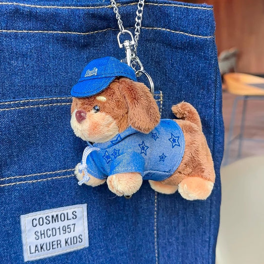デニムウエストハイランドバッグのストラップですDenim West Highland bag pendant