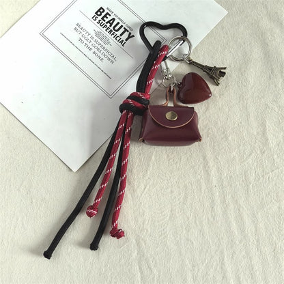 エッフェル塔リボンチャームEiffel Tower ribbon charm (black)