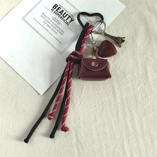 エッフェル塔リボンチャームEiffel Tower ribbon charm (black)