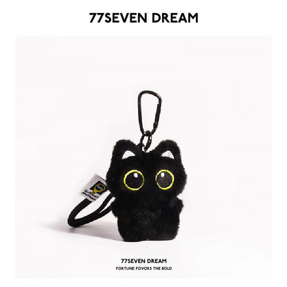 大きな目黒猫チャーム（無地）Big meguro cat charm (plain)