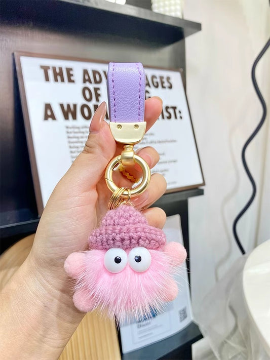 ミンクの毛玉鎖ですMink hairball chain