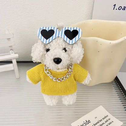 ハニードッグのぬいぐるみのストラップですHani dog plush pendant