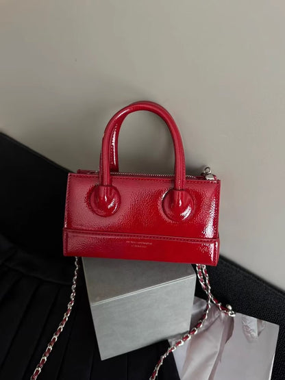 本革のシックなケースケースですExquisite genuine leather box bag