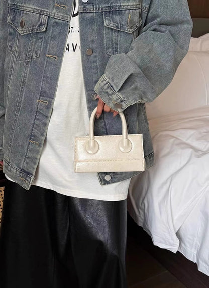 本革のシックなケースケースですExquisite genuine leather box bag